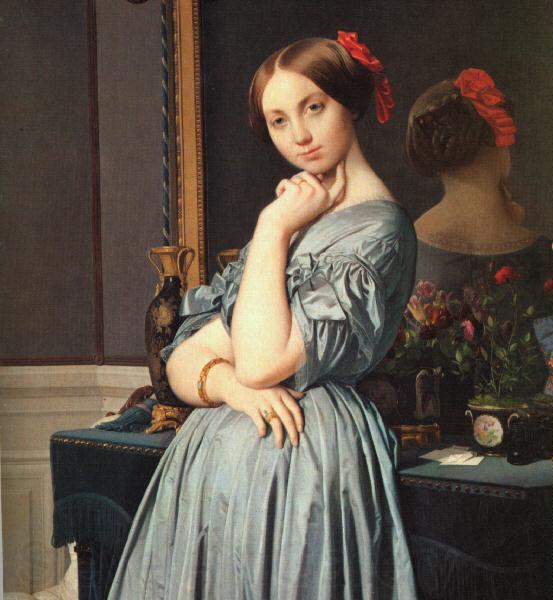 Jean-Auguste Dominique Ingres The Comtesse d'Haussonville France oil painting art